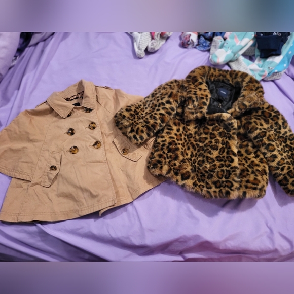 Other - Girl's 2T Cheetah Jacket Lot